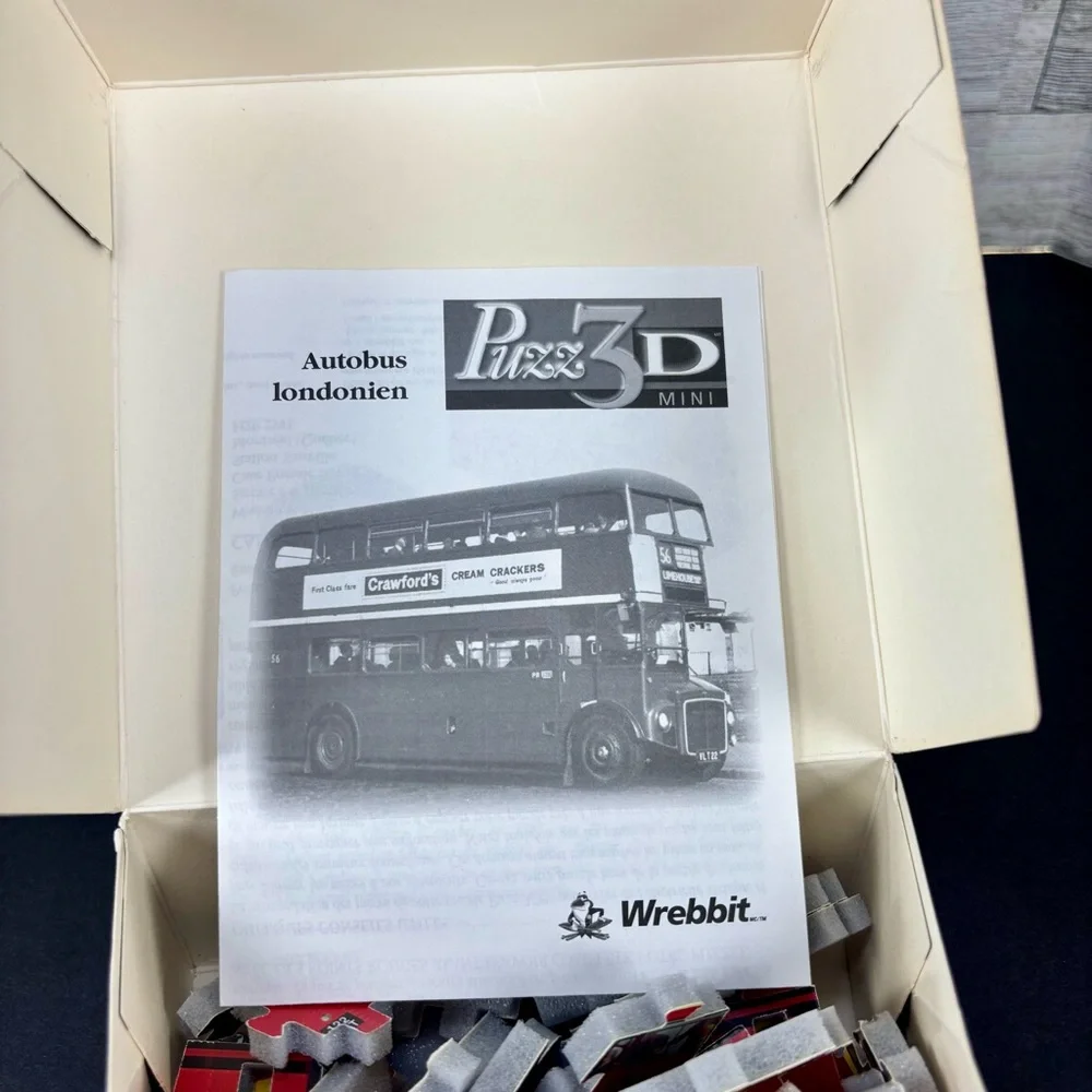 Mini Double Decker Bus Puzzle‎